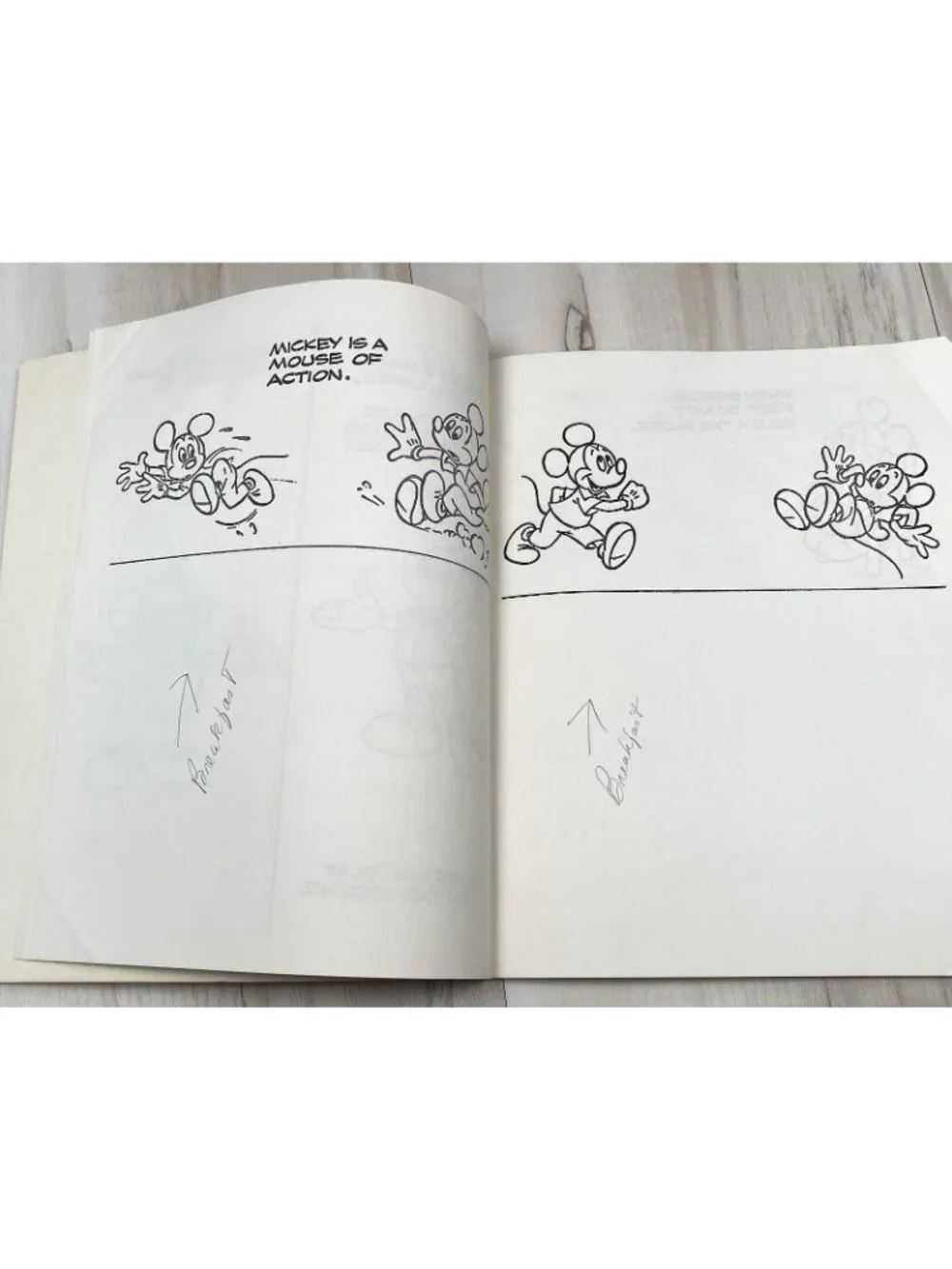 VTG 1983 Lot 2 Golden How to Draw Activity Books Mickey Mouse & Woody Woodpecker